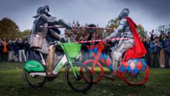 Bikes 'not for jousting,' says Lime after duel video — BBC Business, Dublin Business news