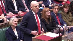 Chancellor delivering his first Budget speech in Parliament