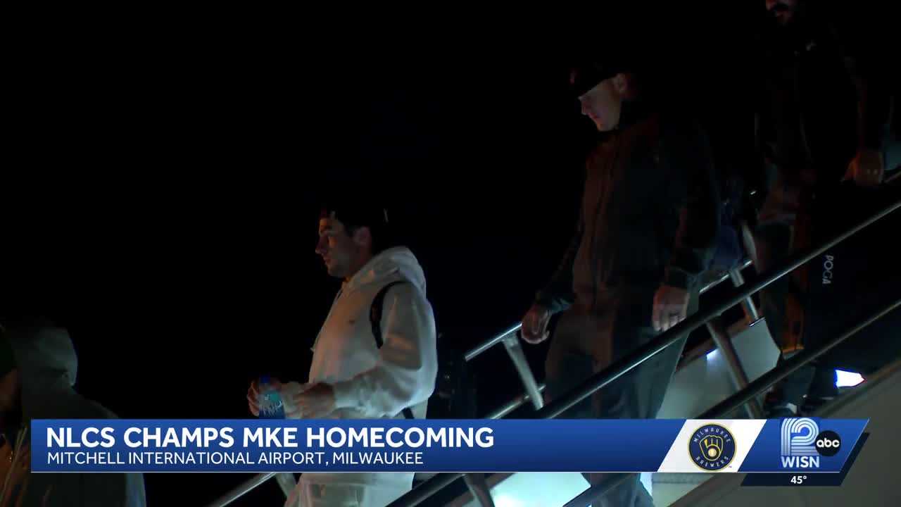 'City hasn't stopped smiling': Air traffic controllers welcome Brewers back to Milwaukee — WISN 12 Milwaukee, Dublin Sports news
