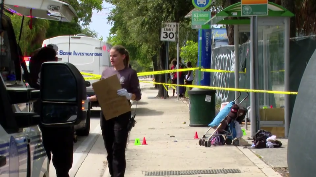 Attacker, victim injured in stabbing at Miami bus stop — WSVN 7 Miami-Dade, Dublin Community news